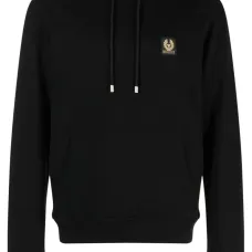 Капюшон с кулиской и нашивкой-логотипом