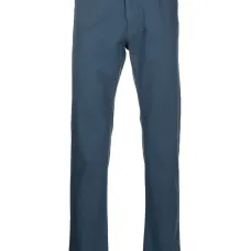 Брюки чинос со смещенной застежкой на пуговице