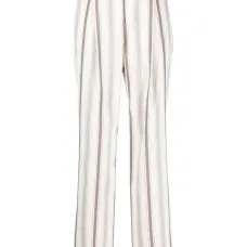 Прямые брюки в полоску