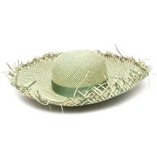 Соломенная шляпа Pamela с бахромой