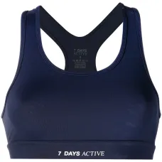 Укороченный бюстгальтер с логотипом