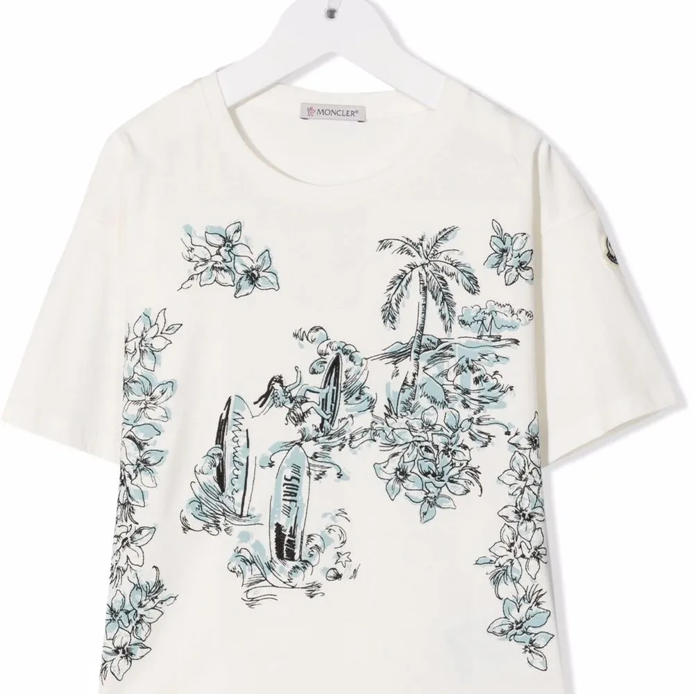 футболка с принтом