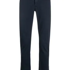 Прямые брюки с заниженной талией