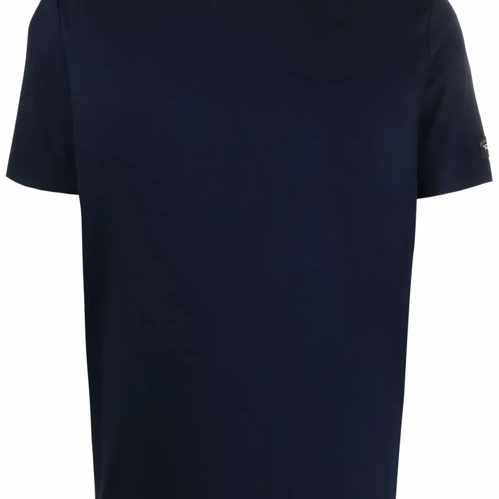 Футболка с нашивкой-логотипом