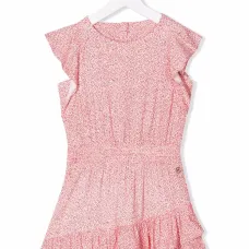 Платье с оборками