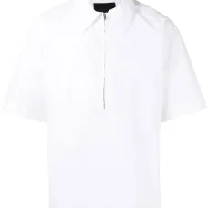 Рубашка поло с воротником на молнии