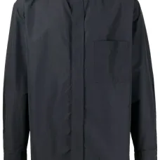 Рубашка с воротником-стойкой