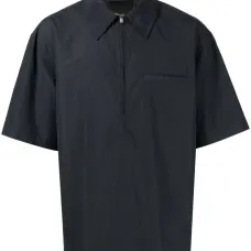 Рубашка поло с воротником на молнии