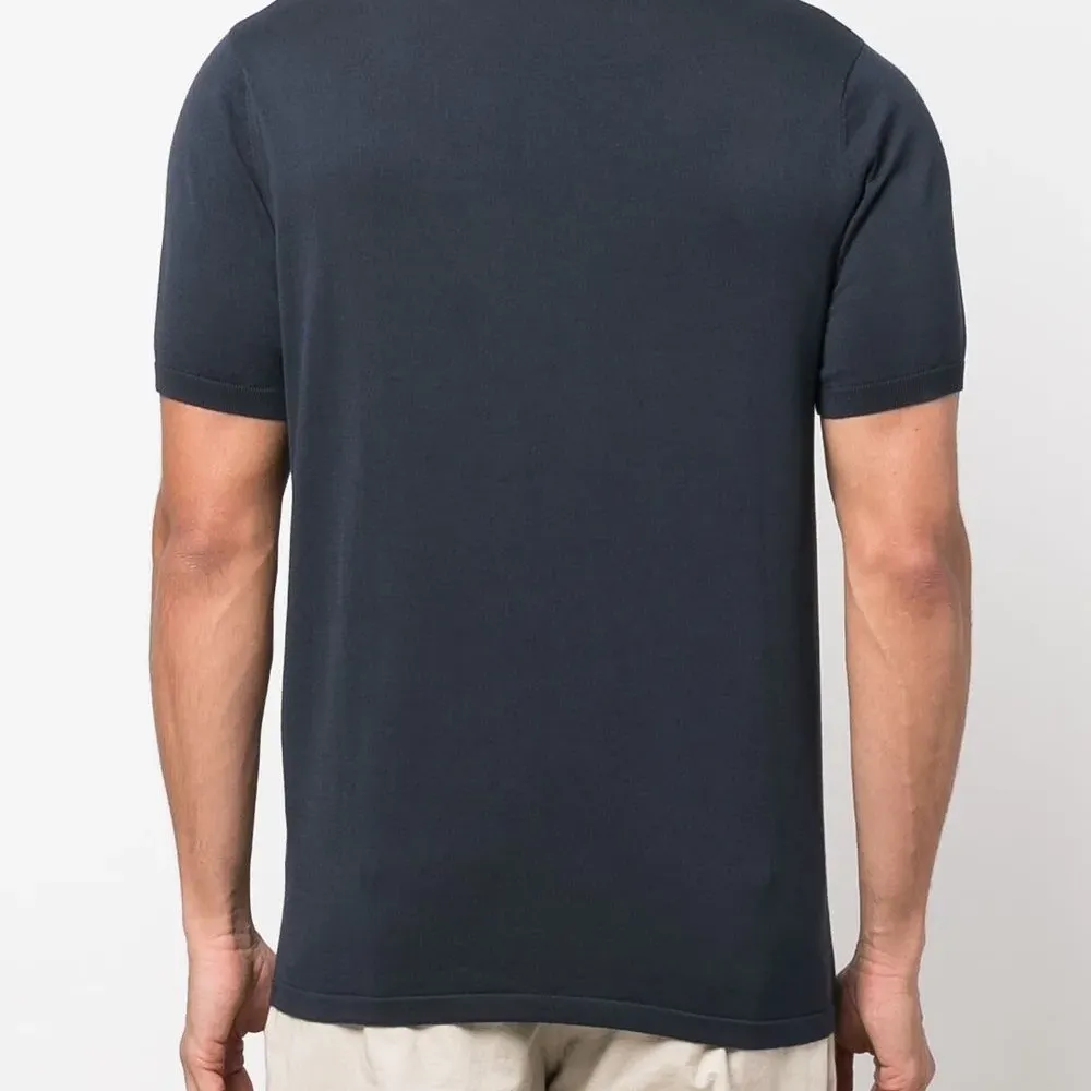 Толстовка с круглым вырезом в рубчик