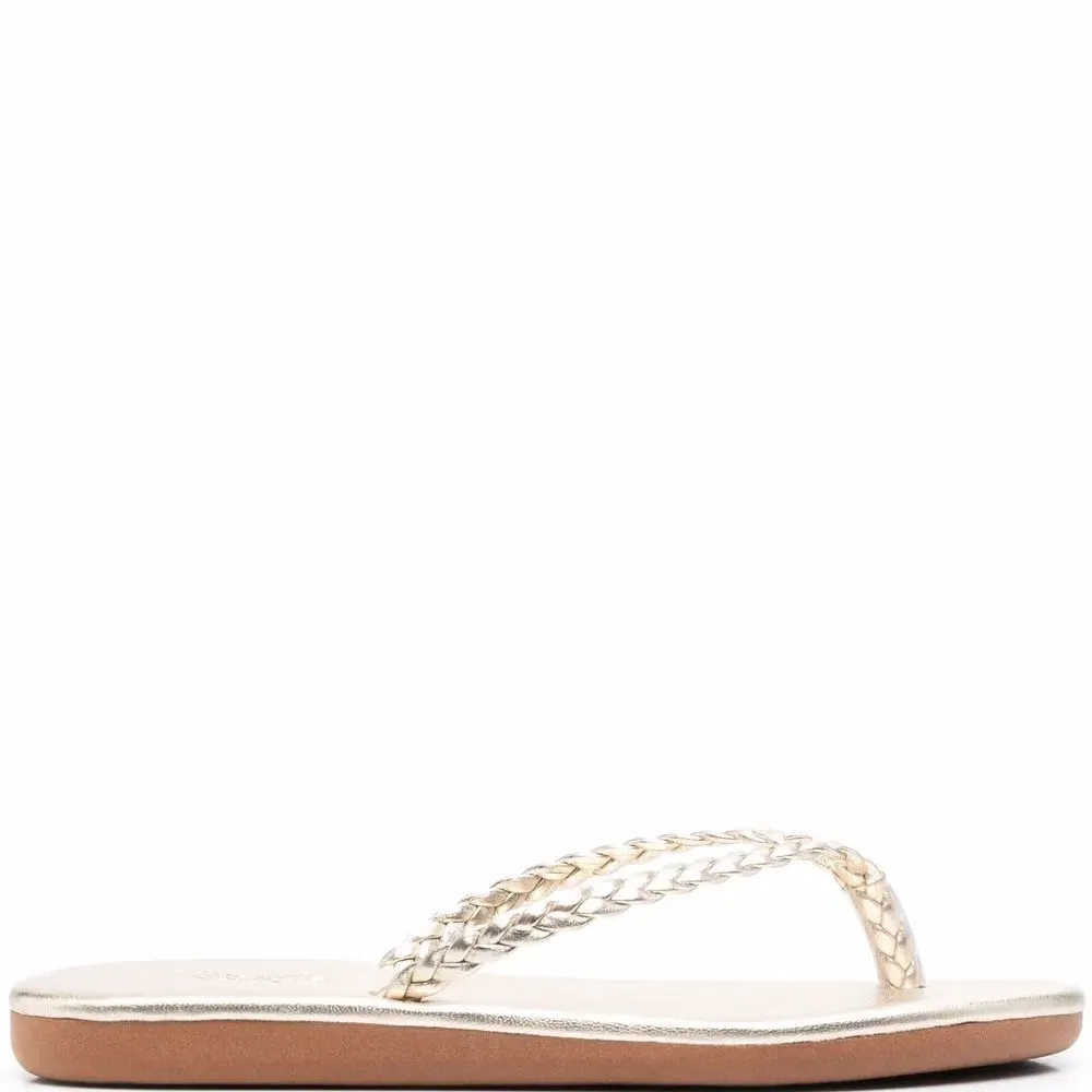 Шлепанцы Plage с плетеными ремешками