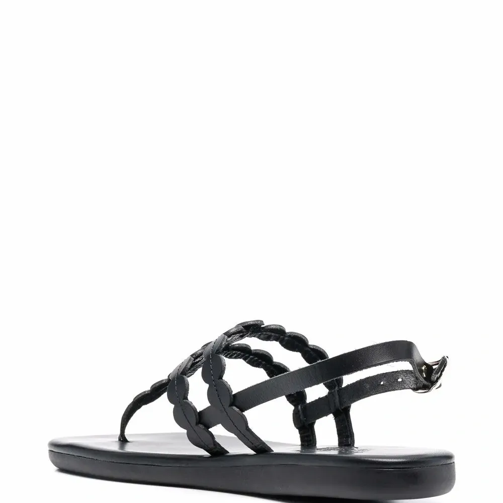 Сандалии с ремешком на пятке