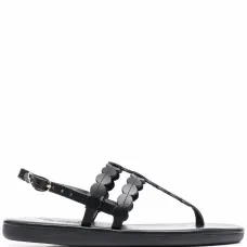 Сандалии с ремешком на пятке