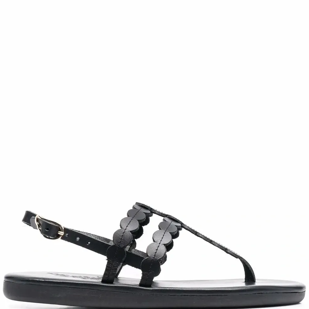 Сандалии с ремешком на пятке