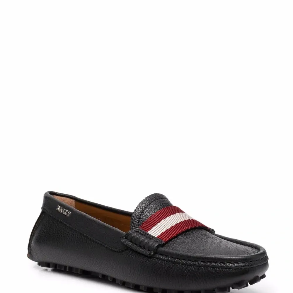 Лоферы в полоску