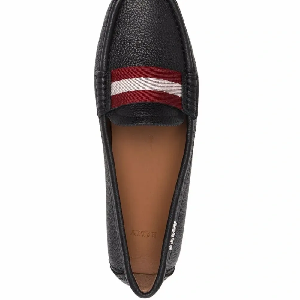 Лоферы в полоску