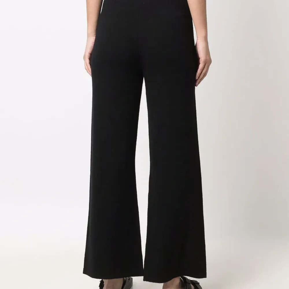 Кашемировые брюки в рубчик