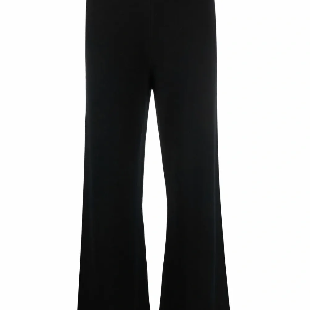 Кашемировые брюки в рубчик