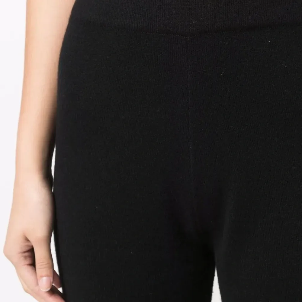 Кашемировые брюки в рубчик