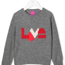 Кашемировый джемпер с логотипом