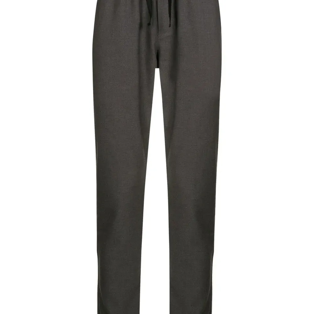 Зауженные брюки с кулиской