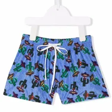 Плавки-шорты с принтом