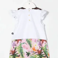 Комбинезон без рукавов с принтом