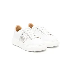 Кеды с заклепками и логотипом Hexagon