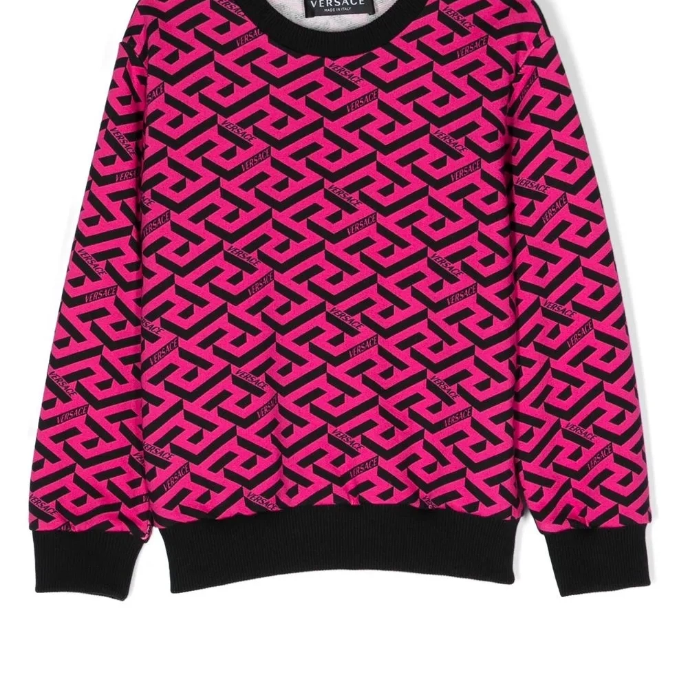 Толстовка с принтом Greca