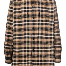 Клетчатая рубашка из органического хлопка