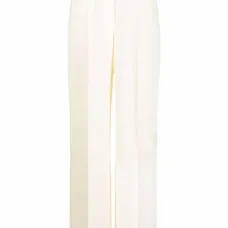 Прямые брюки с завышенной талией