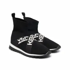 Высокие кроссовки с логотипом