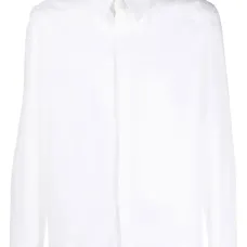 Поплиновая рубашка на пуговицах