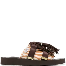 сандалии Hoto с принтом