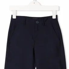 Шерстяные шорты строгого кроя