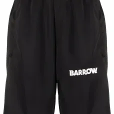 Шорты с полосками и логотипом