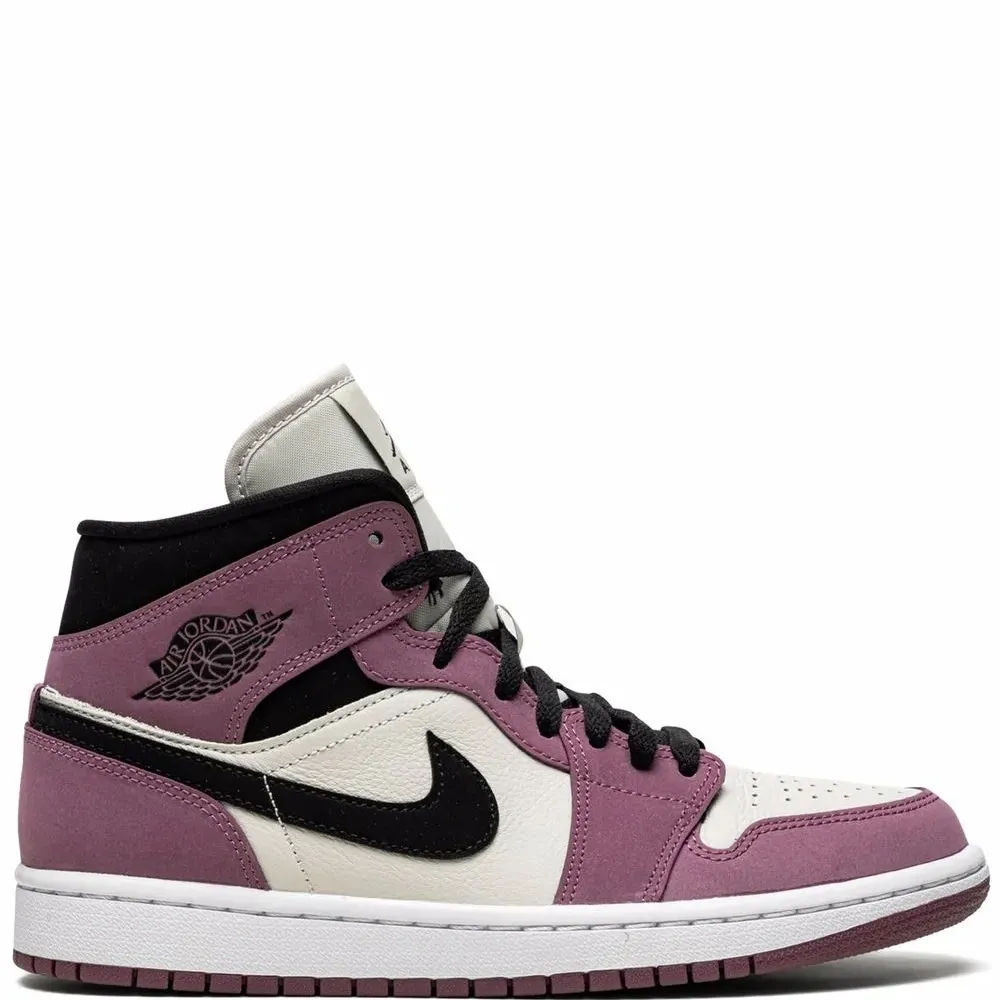 Кроссовки Air Jordan 1 Mid Berry Pink