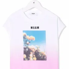 Футболка с эффектом омбре