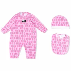 Ромпер с длинными рукавами и логотипом