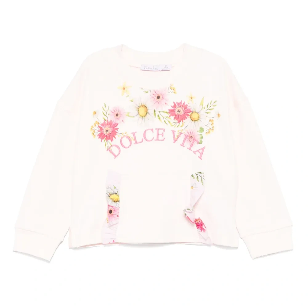 Толстовка с цветочным принтом