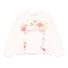 Толстовка с цветочным принтом