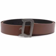 Ремень с пряжкой-логотипом