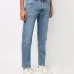 Прямые джинсы средней посадки