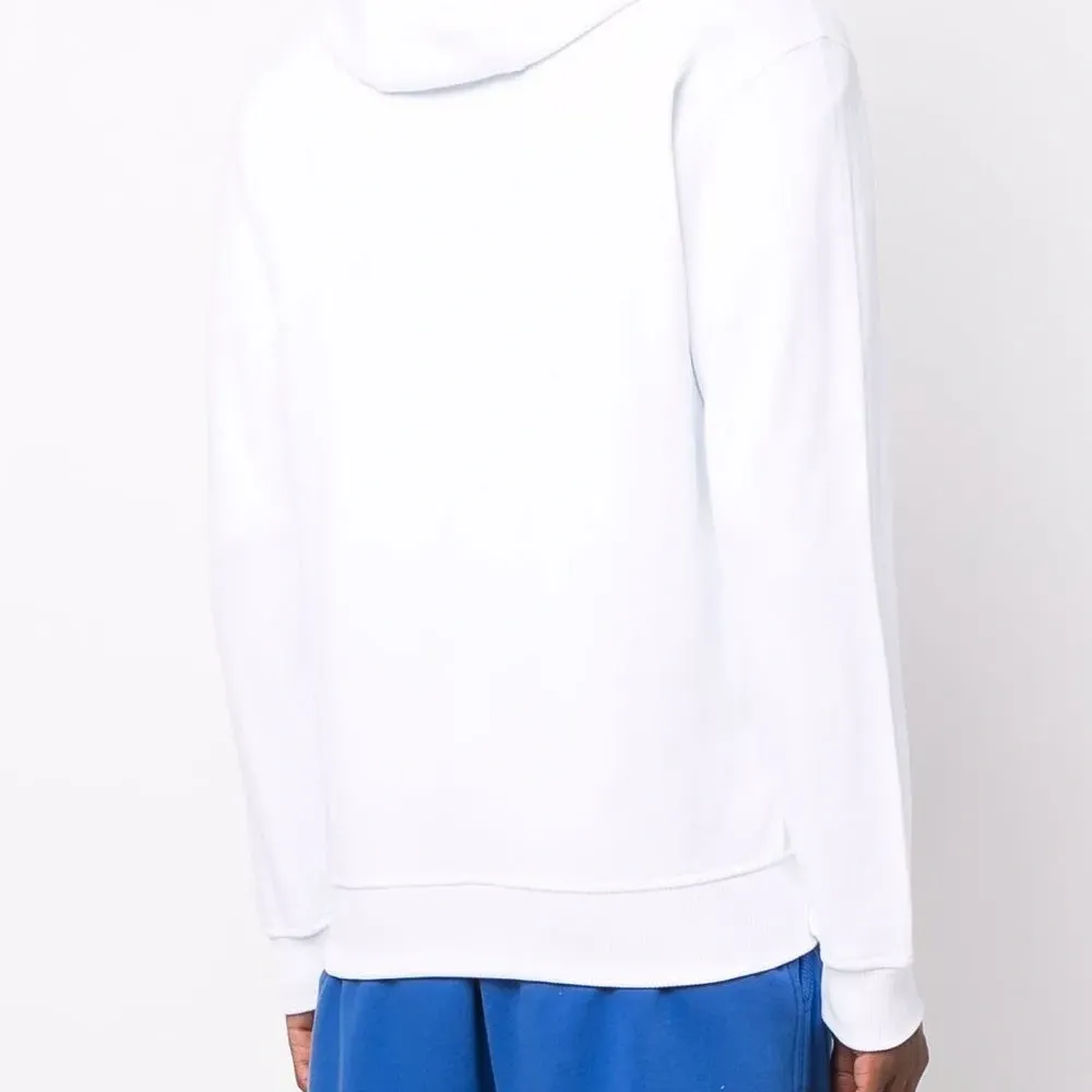 Худи с кулиской и графичным принтом