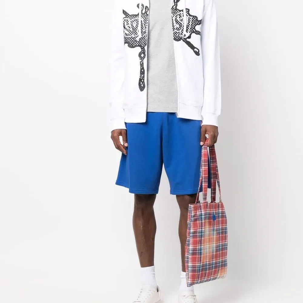 Худи с кулиской и графичным принтом