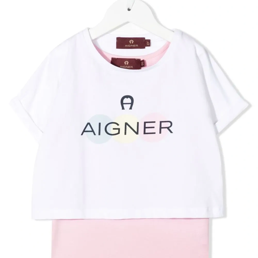 Многослойный топ с логотипом