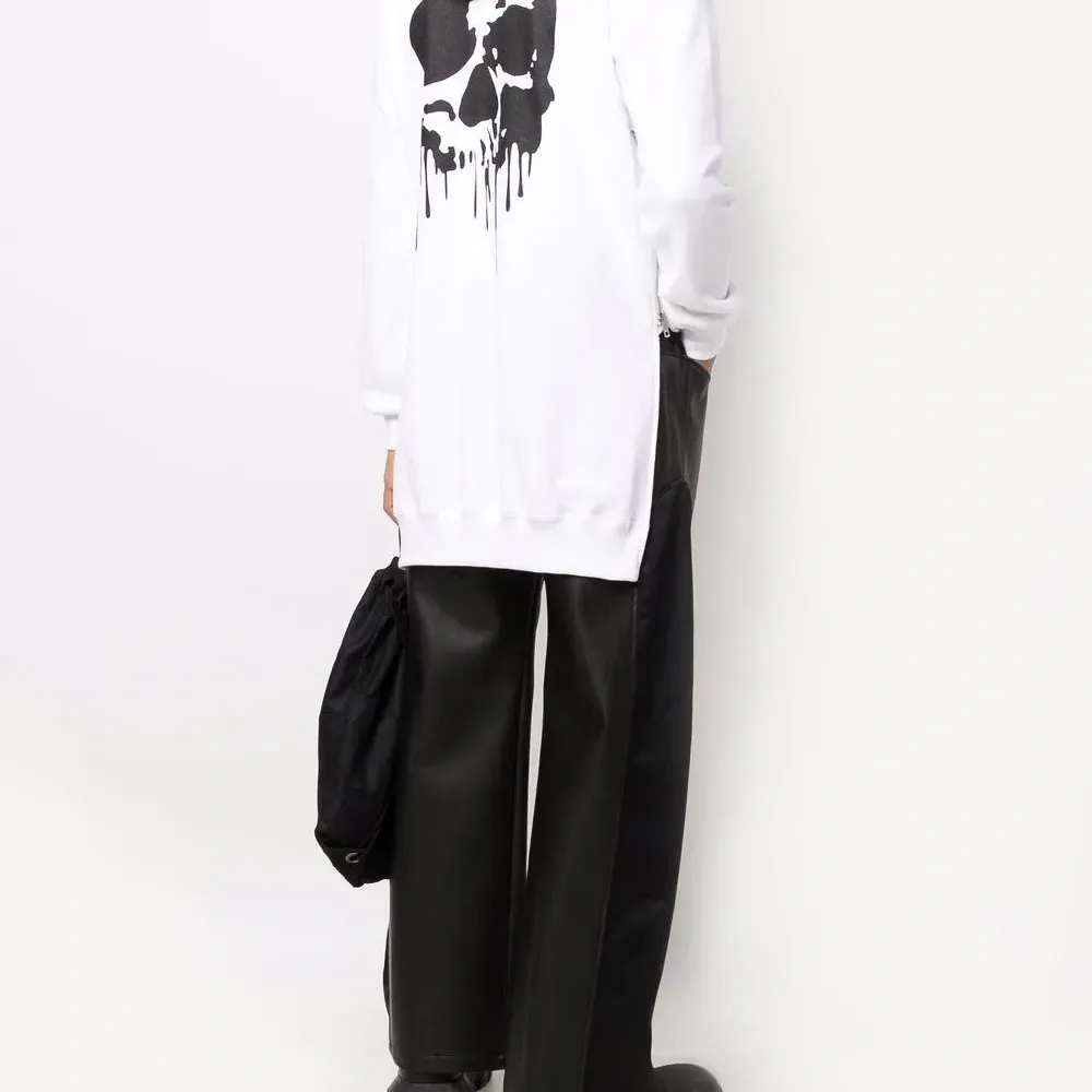 Худи с асимметричным подолом