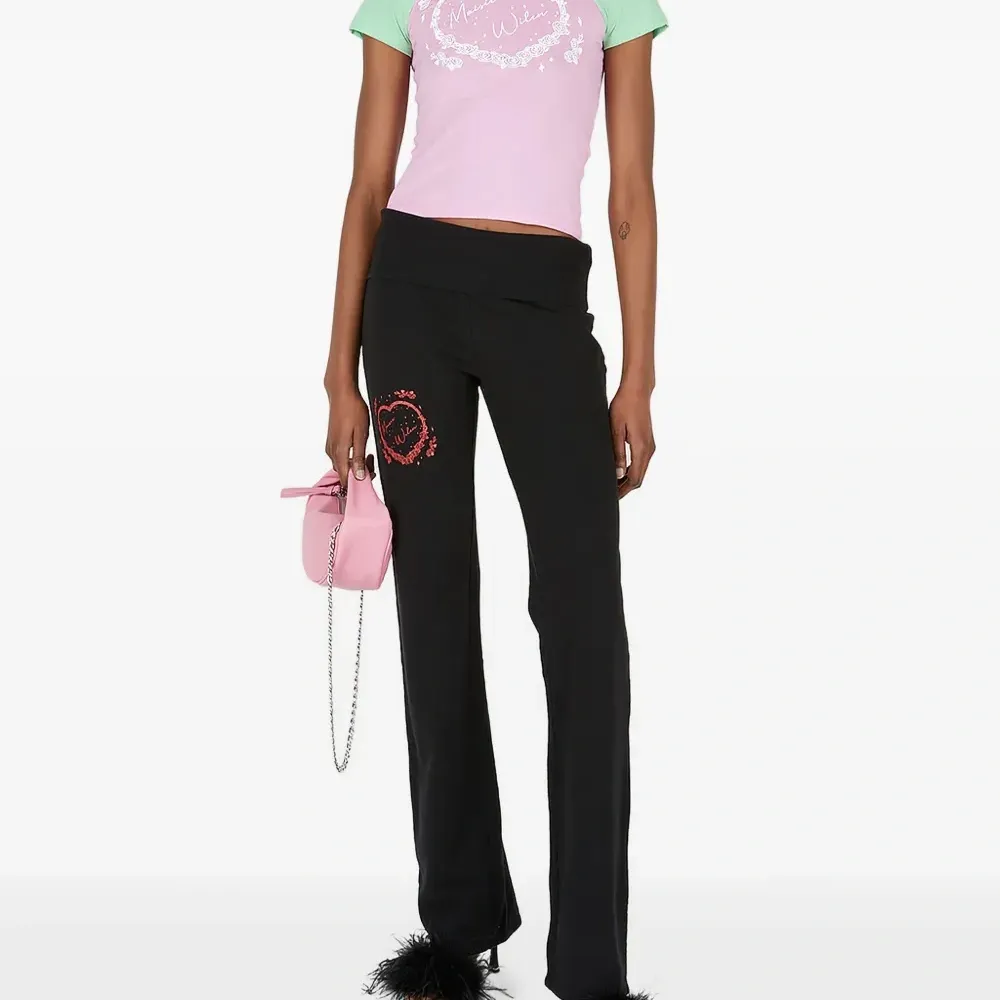 Топ с рукавами реглан и принтом Топ с рукавами реглан и принтом