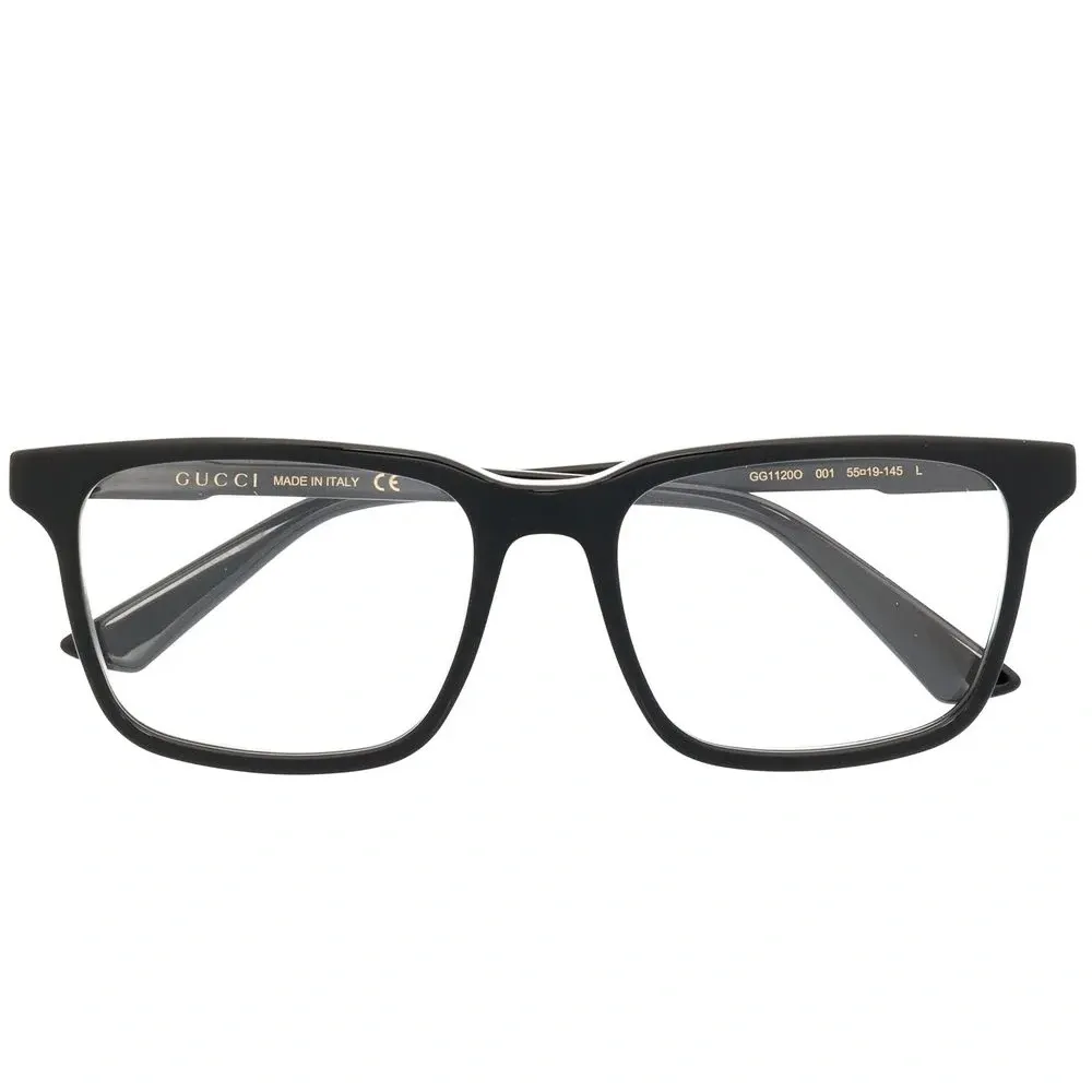 Очки в квадратной оправе с логотипом