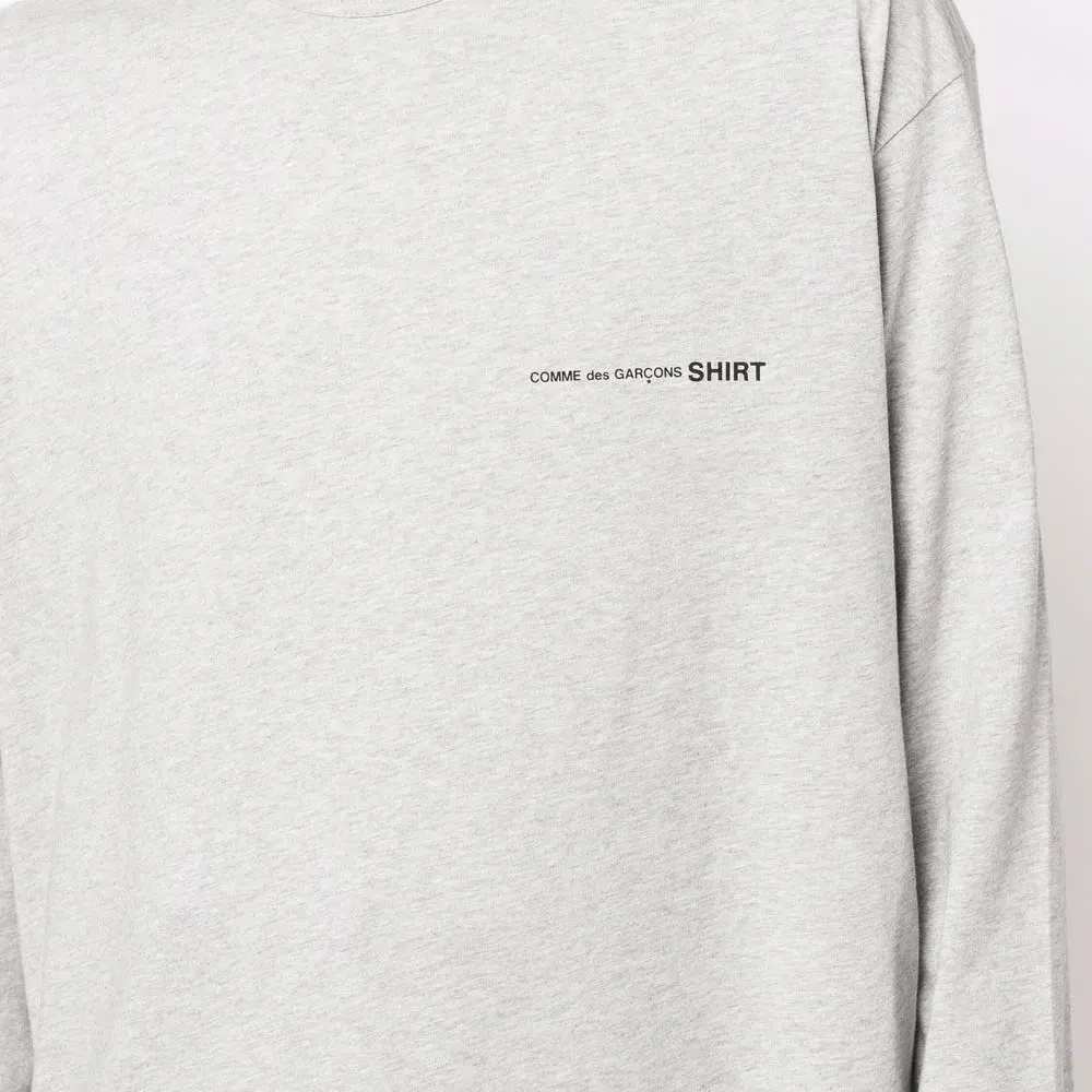 Футболка с длинными рукавами и логотипом