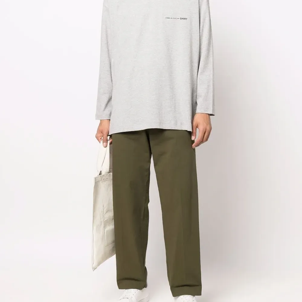 Футболка с длинными рукавами и логотипом